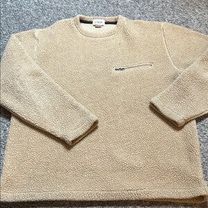 J. Crew Tan Sherpa Sweater